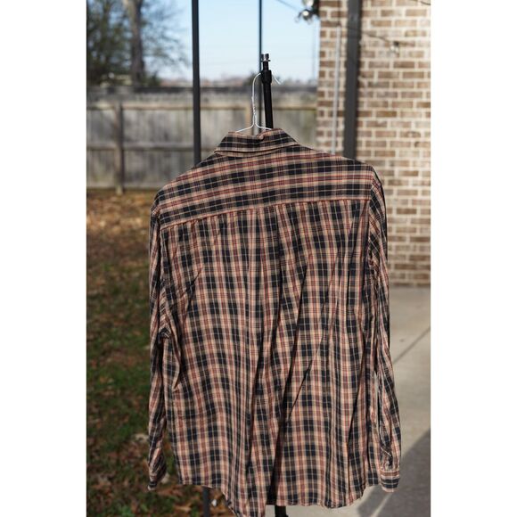 Carhartt Button-Up Plaid Brown - Picture 5 of 6